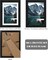 5x7 Black Picture Frames set of 3, Made of Wooden and Glass Photo frame (Black) 7.7"L x 5.7"W